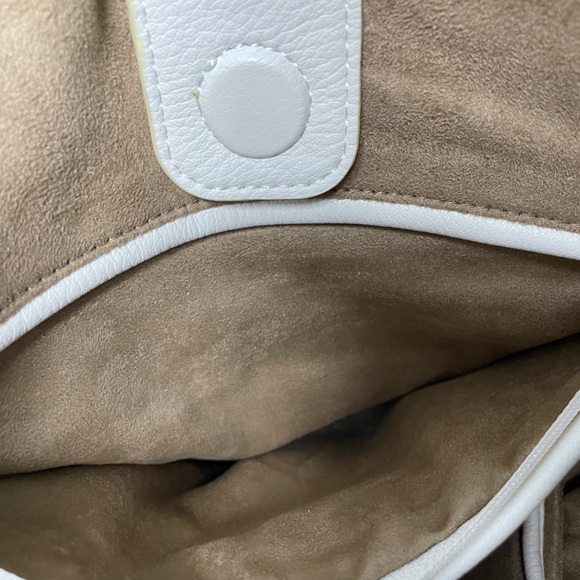 ELIZABETH & JAMES Rope Purse Ivory Color - shoulder bag tote - Picture 8 of 9